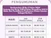 JADWAL PELAYANAN PUSKESMAS KLATEN SELATAN SELAMA BULAN RAMADHAN 1445 H