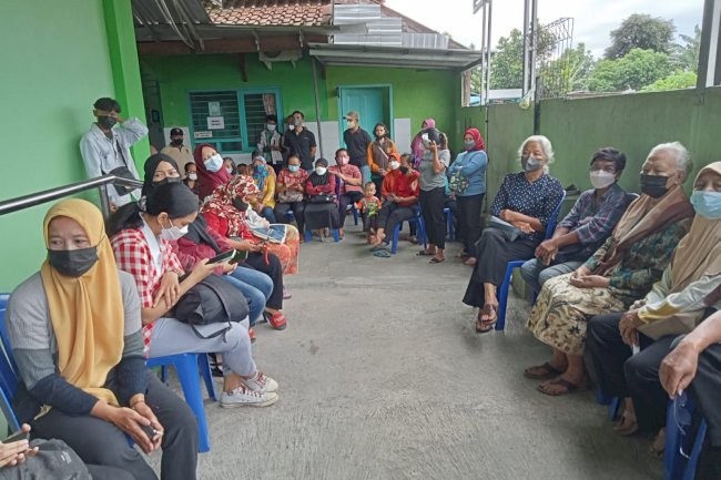 PELAKSANAAN VAKSINASI BOOSTER PUSKESMAS KLATEN SELATAN