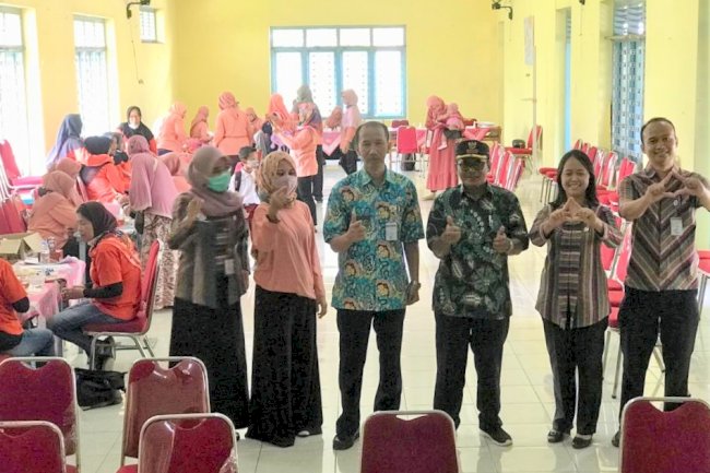 PUSKESMAS KLATEN SELATAN SUKSESKAN PROGRAM NASIONAL GIZI BULAN FEBRUARI DENGAN GERAKAN SERENTAK PENIMBANGAN, PENGUKURAN, DAN PEMBERIAN VITAMIN A PADA BALITA