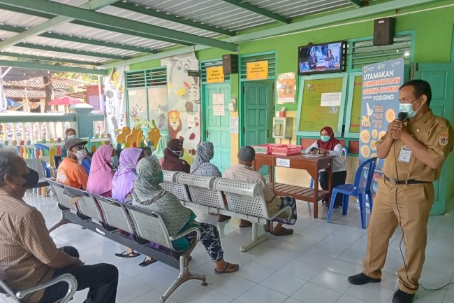 KEGIATAN PENYULUHAN DALAM GEDUNG TIM PROMKES PUSKESMAS KLATEN SELATAN