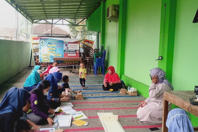 Kegiatan Kelas Ibu Balita Resti (BGM 2T) Puskesmas Klaten Selatan
