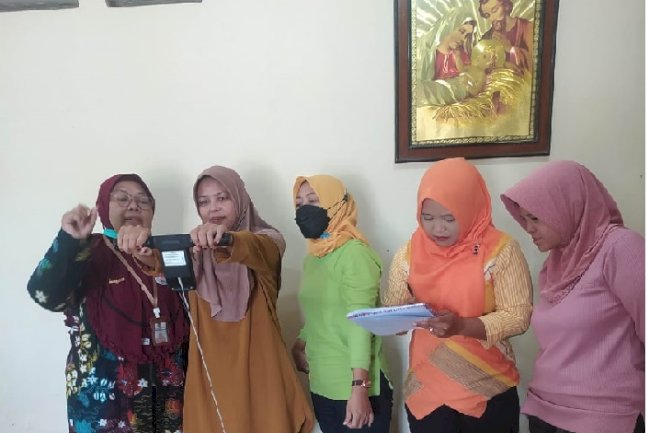 POSBINDU SERU, CEK PENYAKIT TIDAK MENULAR DESA GLODOGAN