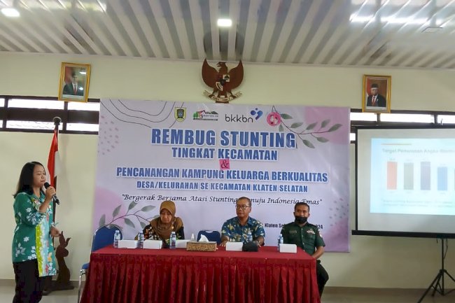 PERCEPATAN PENURUNAN STUNTING DI KLATEN SELATAN : REMBUG STUNTING DAN PENCANANGAN KELUARGA BERKUALITAS