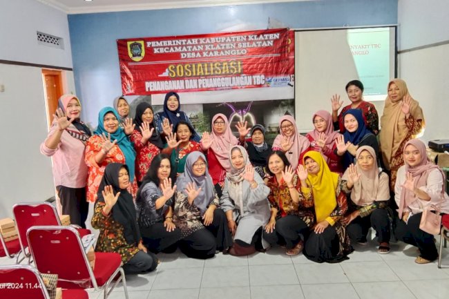 AWAS! TBC Masih Mengintai! : Sosialisasi TBC desa Karanglo, Klaten Selatan