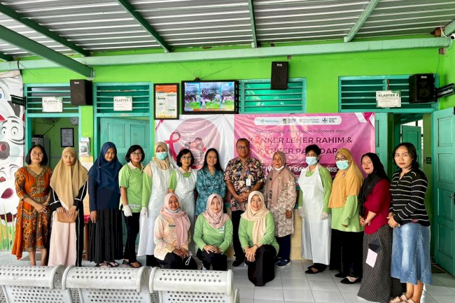 CEGAH KANKER LEHER RAHIM DAN PAYUDARA, PUSKESMAS KLATEN SELATAN LAYANI IVA TEST DAN SADANIS GRATIS