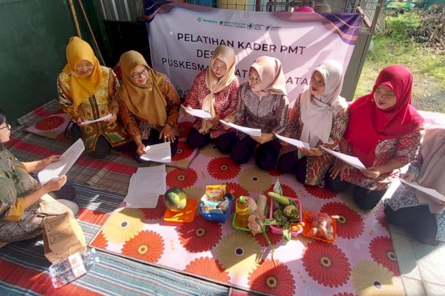 Berantas Stunting, Puskesmas Klaten Selatan Adakan Pelatihan Kader PMT