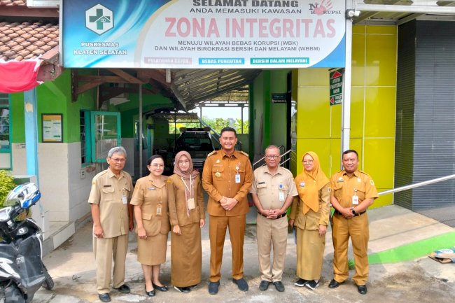Kunjungan Sidak Bapak Bupati Klaten ke Puskesmas Klaten Selatan