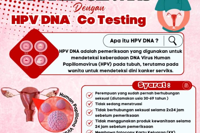 Yuk Cegah Kanker Serviks Dengan HPV DNA Co Testing di Puskesmas Klaten Selatan