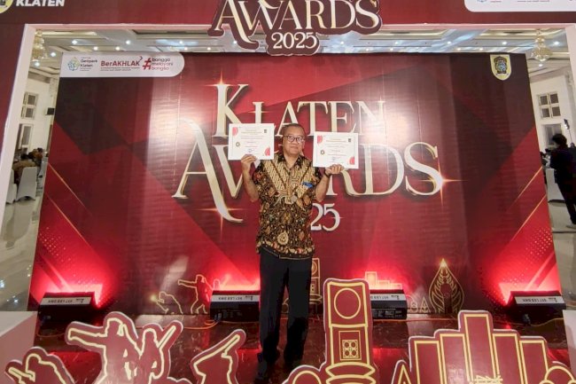Puskesmas Klaten Selatan Raih Kategori Puskesmas Terinovatif & Media Sosial Teraktif, Klaten Awards 2025