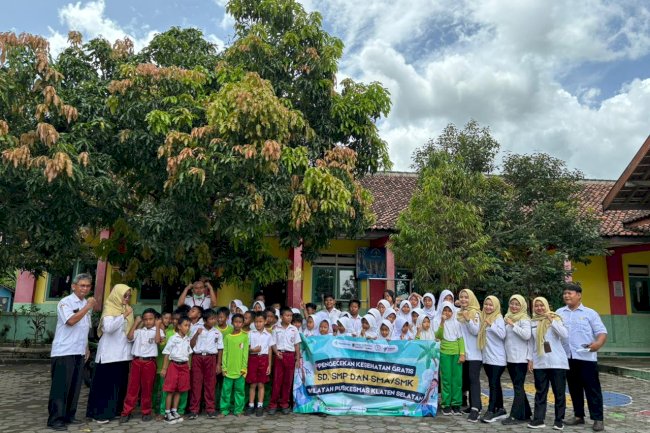 Sukseskan Program CKG Sekolah, Puskesmas Klaten Selatan Jemput Bola di Sekolah