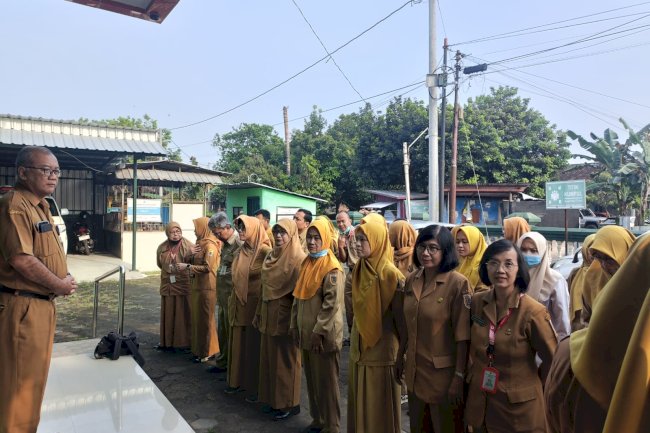Giat Apel Pagi Puskesmas Klaten Selatan : Tingkatkan Kedisiplinan, Koordinasi, Serta Kesiapan Pelayanan