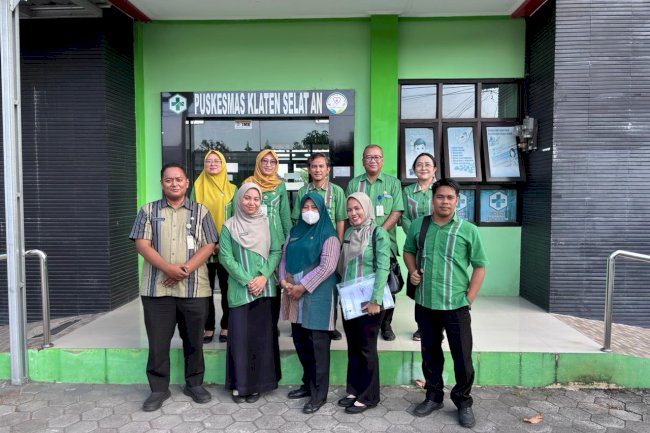 Perkuat Pelayanan Kesehatan, Dinkes Klaten Tinjau Pelaksanaan INM dan JKN di Puskesmas Klaten Selatan