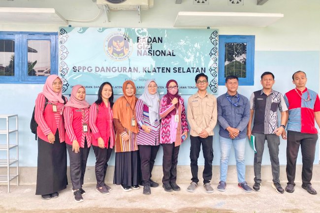 Jaga Mutu dan Keamanan Pangan, Puskesmas Klaten Selatan Laksanakan IKL SPPG Danguran