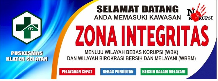 Sosialisasi Pembangunan Zona Integritas Puskesmas Klaten Selatan