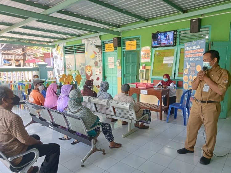 KEGIATAN PENYULUHAN DALAM GEDUNG TIM PROMKES PUSKESMAS KLATEN SELATAN