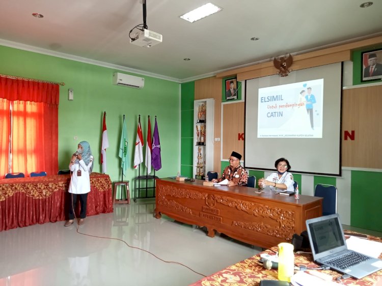 CEGAH STUNTING DENGAN EDUKASI KESEHATAN REPRODUKSI PADA CANTIN DI PUSKESMAS KLATEN SELATAN