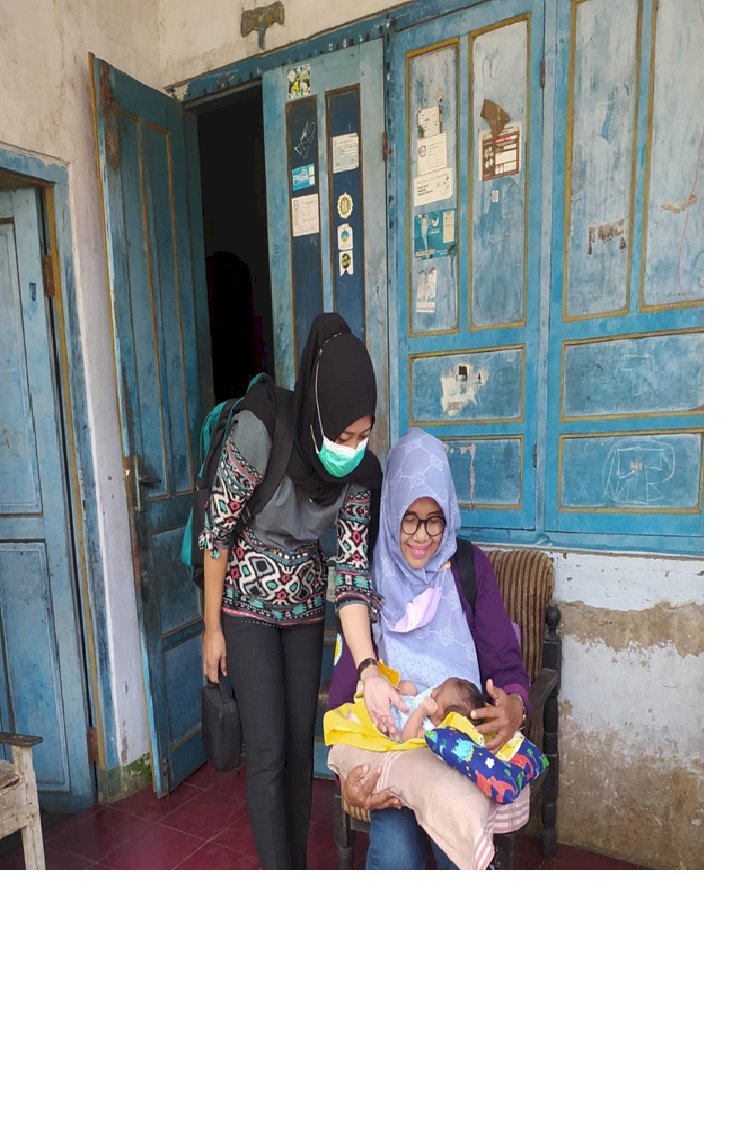 KUNJUNGAN IBU NIFAS DAN NEONATAL OLEH PEMBINA DESA PUSKESMAS KLATEN SELATAN