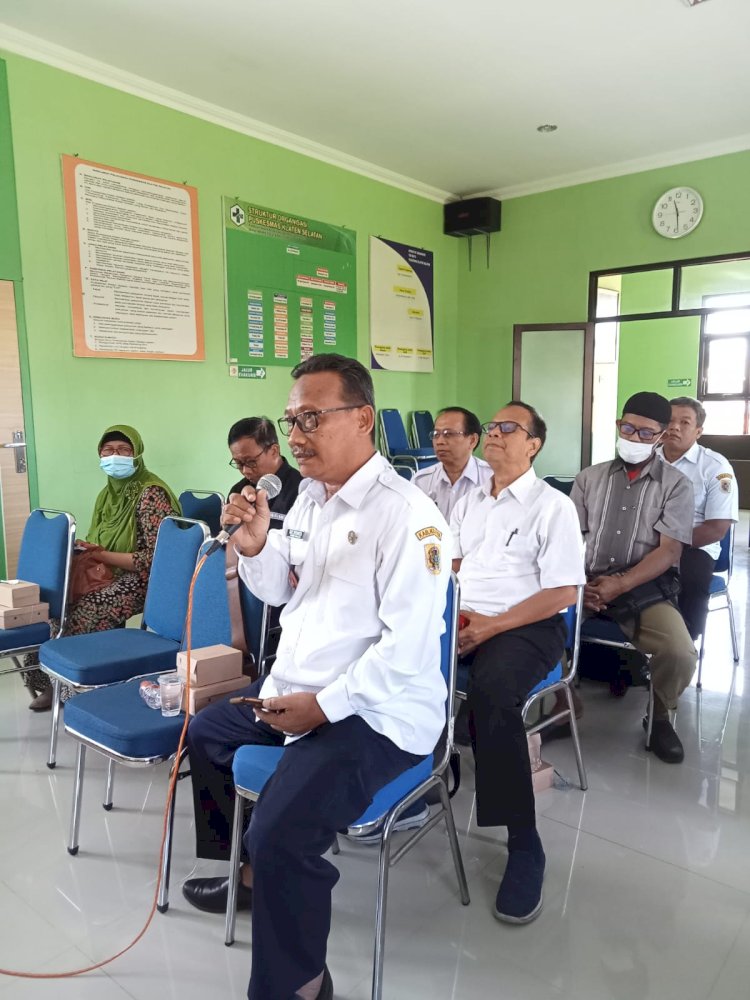 TINGKATKAN KOORDINASI DAN KERJASAMA TIM, PUSKEMAS KLATEN SELATAN ADAKAN PERTEMUAN LINSEK