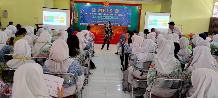 MPLS SERU, SISWA-SISWI SMKN 3 KLATEN BELAJAR KESEHATAN REPRODUKSI DAN GIZI BERSAMA PUSKESMAS KLATEN SELATAN