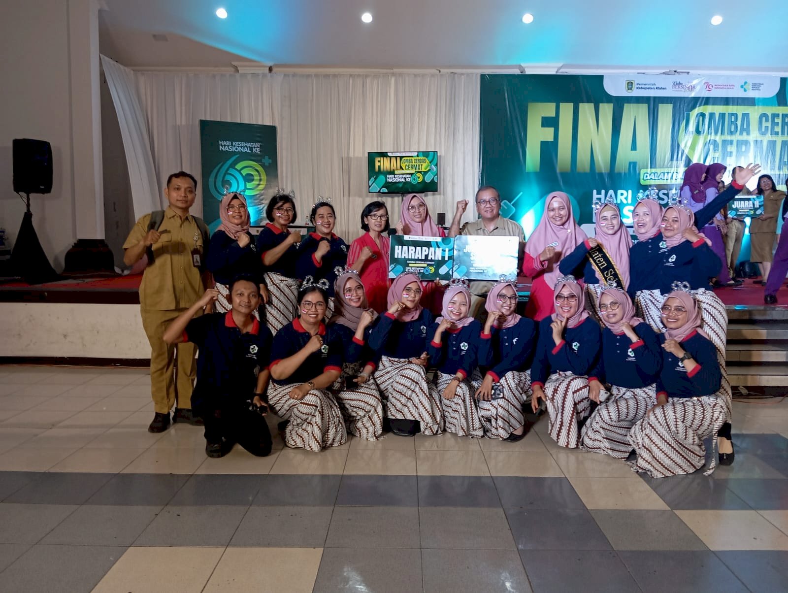 Selamat! Puskesmas Klaten Selatan Raih Double Kejuaraan di Lomba Cerdas Cermat HKN