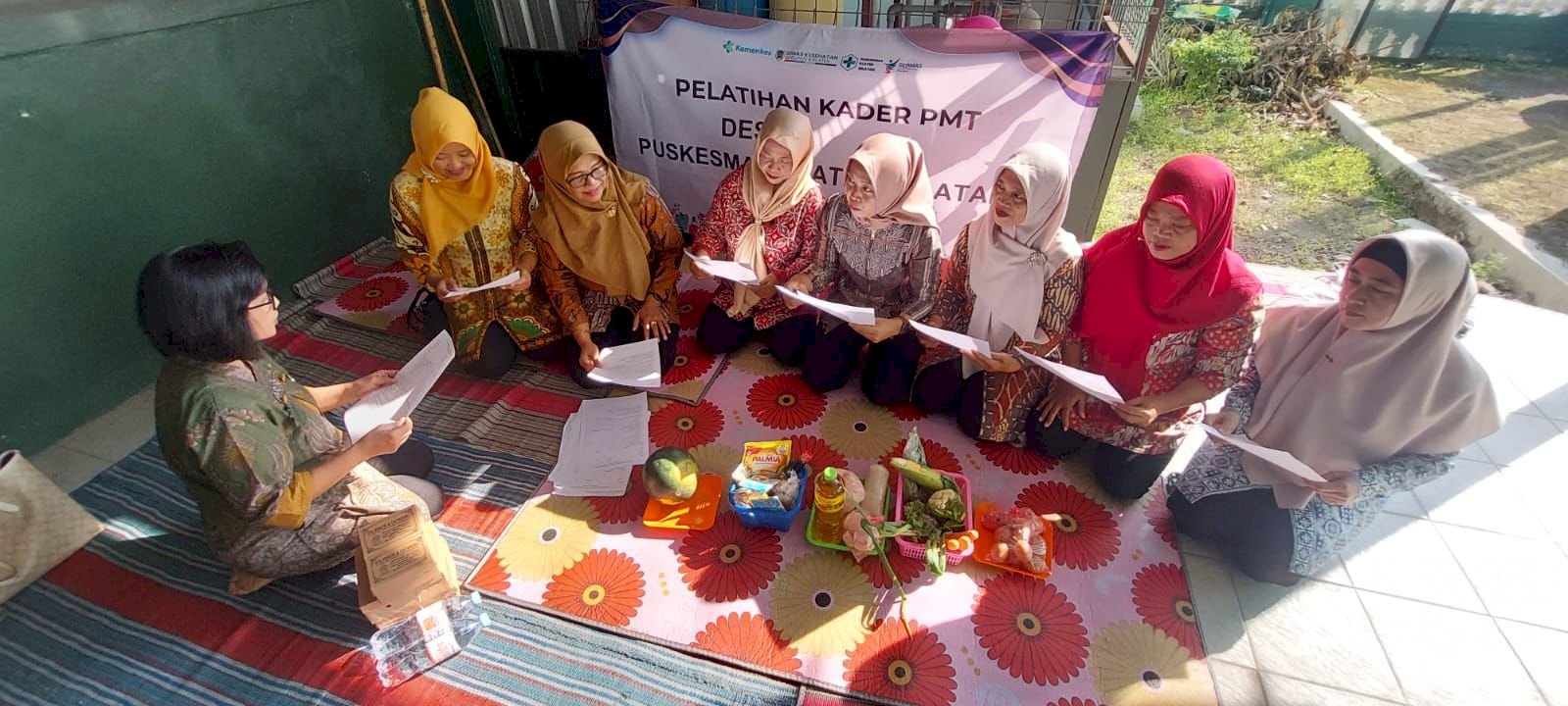 Berantas Stunting, Puskesmas Klaten Selatan Adakan Pelatihan Kader PMT