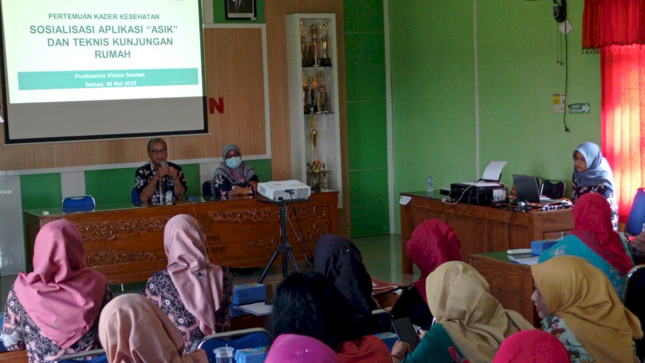 KAKAK CANTIK : Sosialisasi Aplikasi ''ASIK'' dan Teknis Kunjungan Rumah