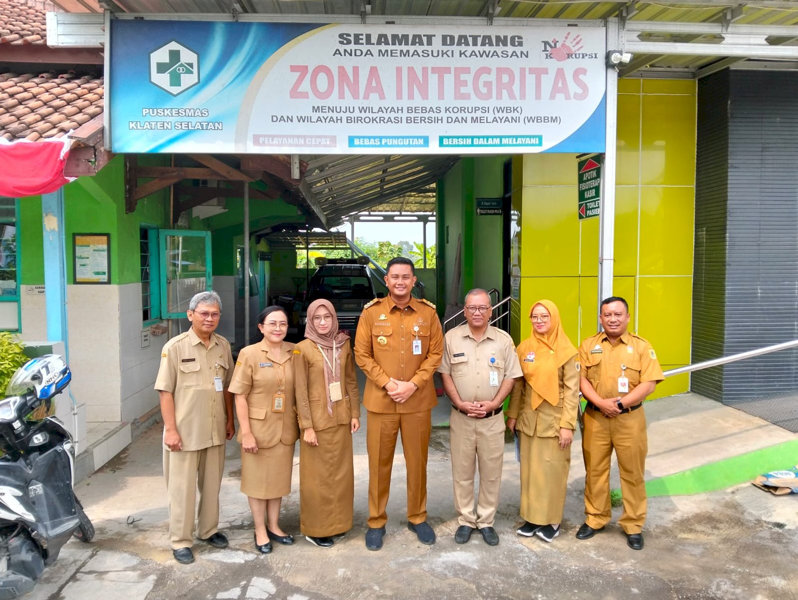Kunjungan Sidak Bapak Bupati Klaten ke Puskesmas Klaten Selatan