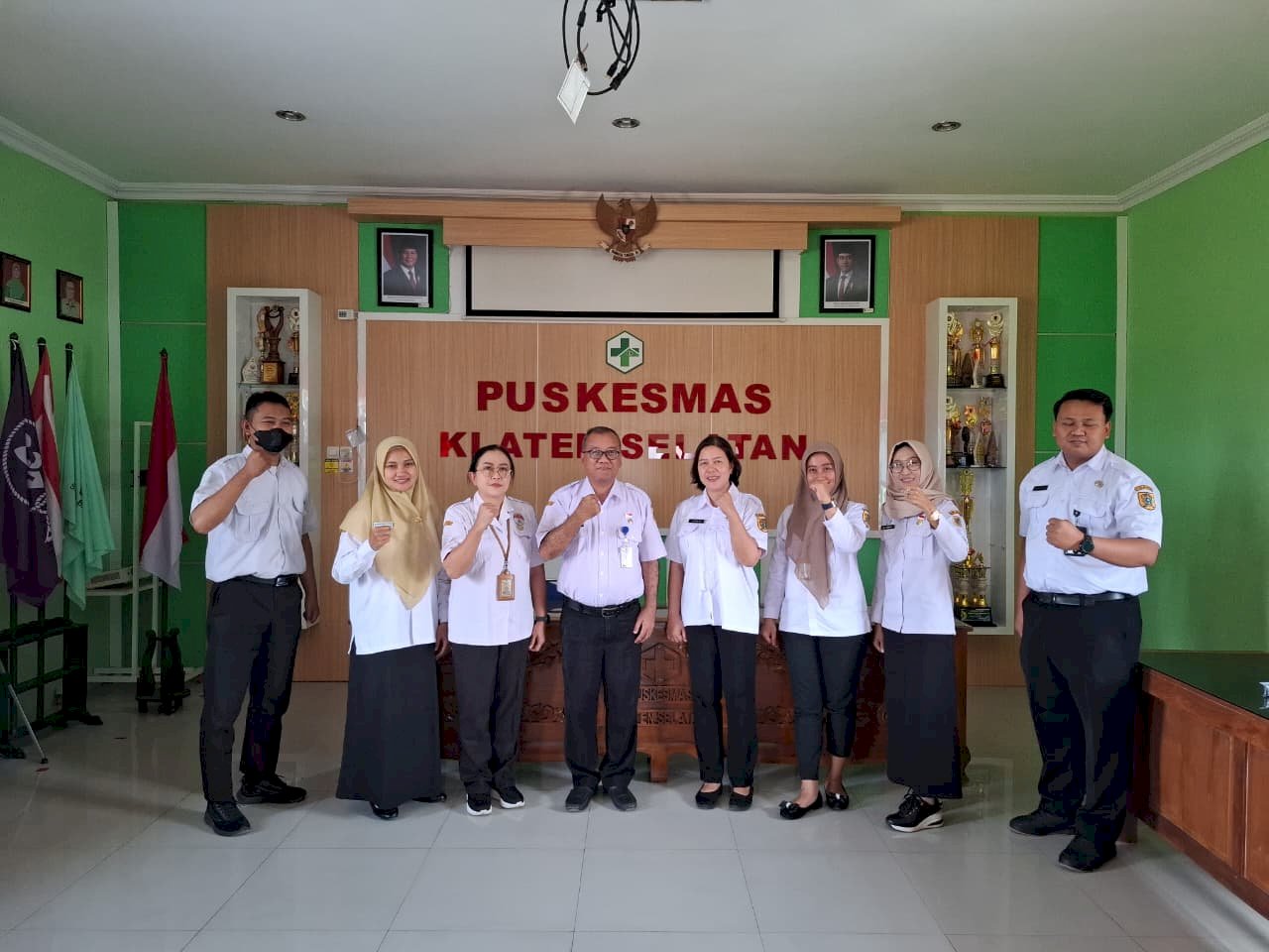 Zona Integritas : Puskesmas Klaten Selatan Menerima Kunjungan Inspektorat