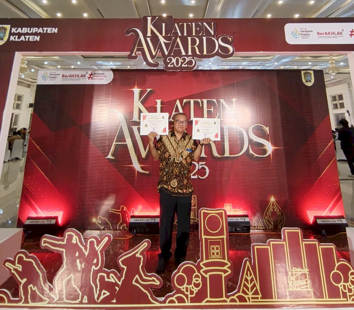 Puskesmas Klaten Selatan Raih Kategori Puskesmas Terinovatif & Media Sosial Teraktif, Klaten Awards 2025