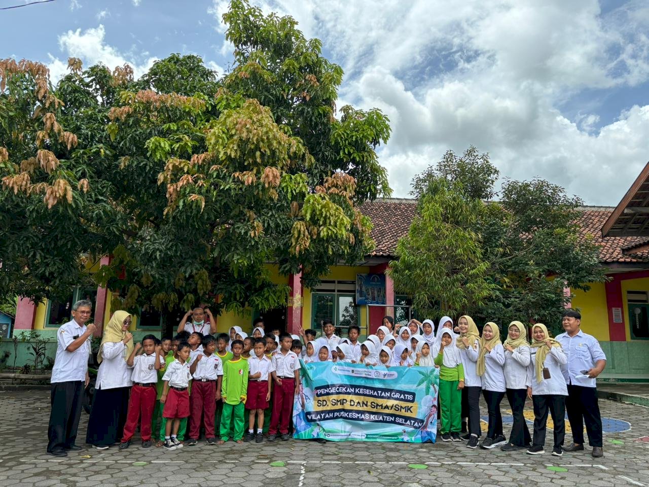 Sukseskan Program CKG Sekolah, Puskesmas Klaten Selatan Jemput Bola di Sekolah