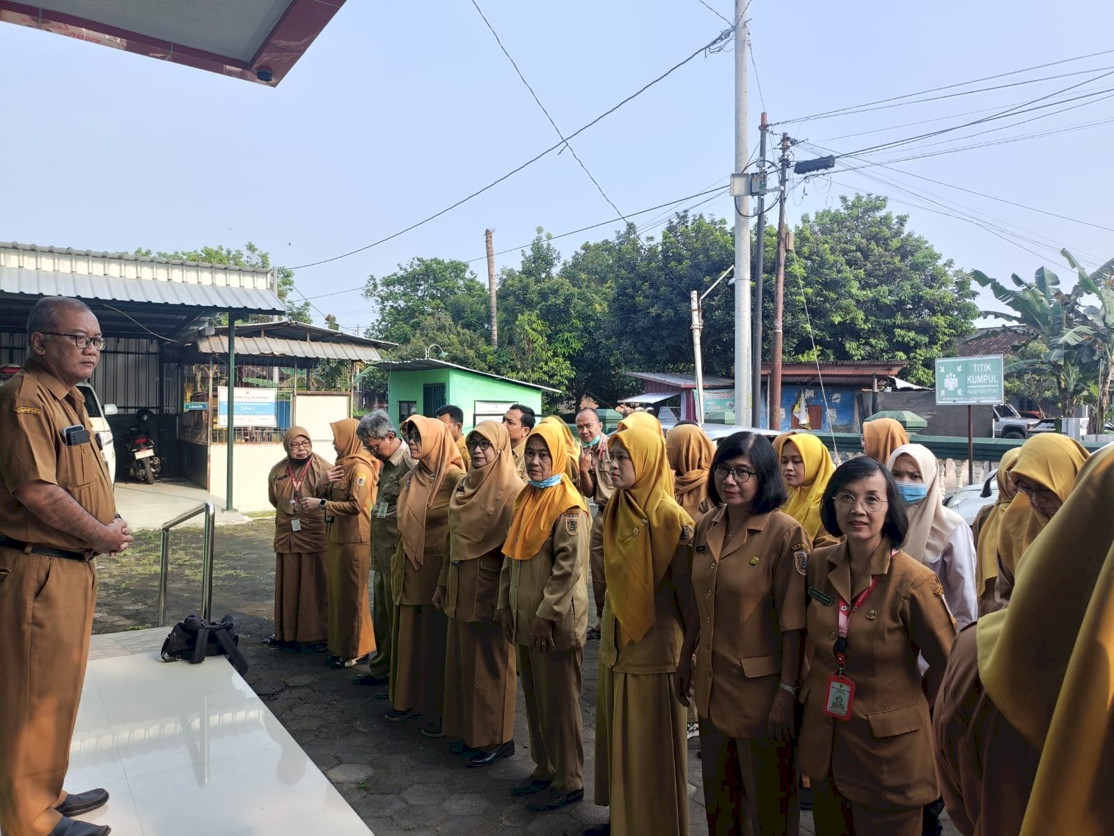 Giat Apel Pagi Puskesmas Klaten Selatan : Tingkatkan Kedisiplinan, Koordinasi, Serta Kesiapan Pelayanan