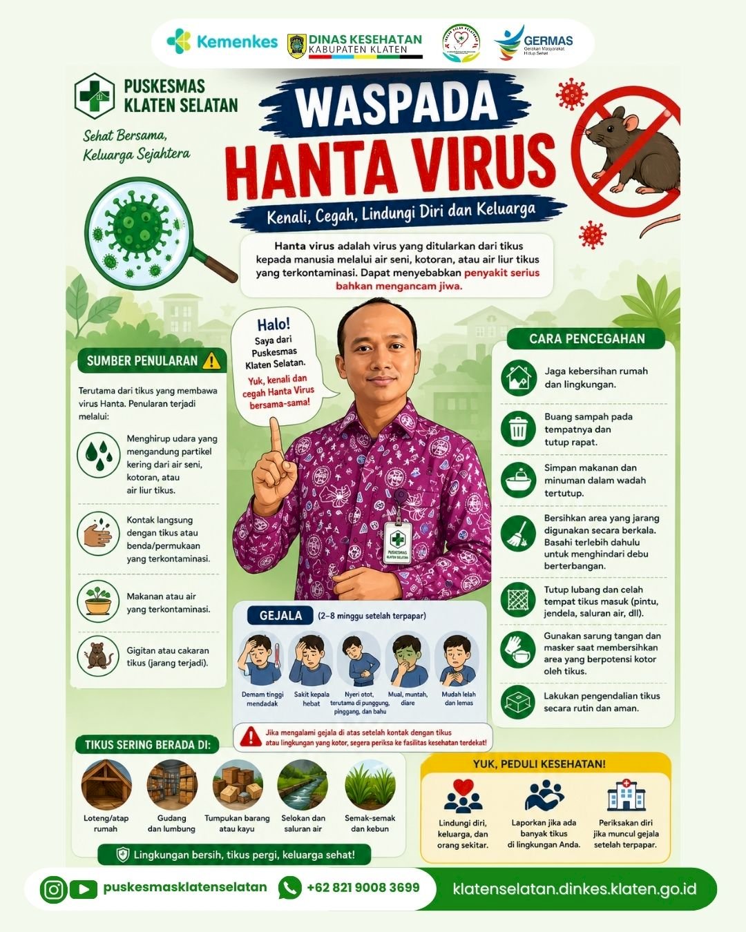 Kenali Hanta Virus, Lindungi Keluarga!