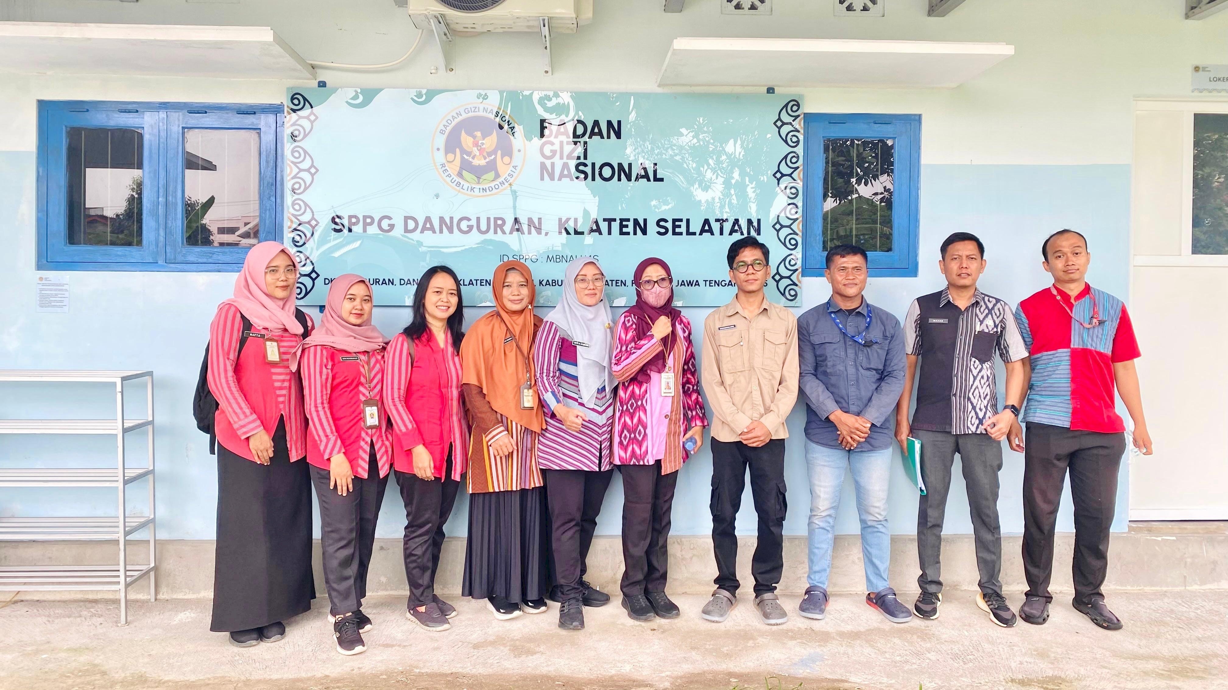 Jaga Mutu dan Keamanan Pangan, Puskesmas Klaten Selatan Laksanakan IKL SPPG Danguran
