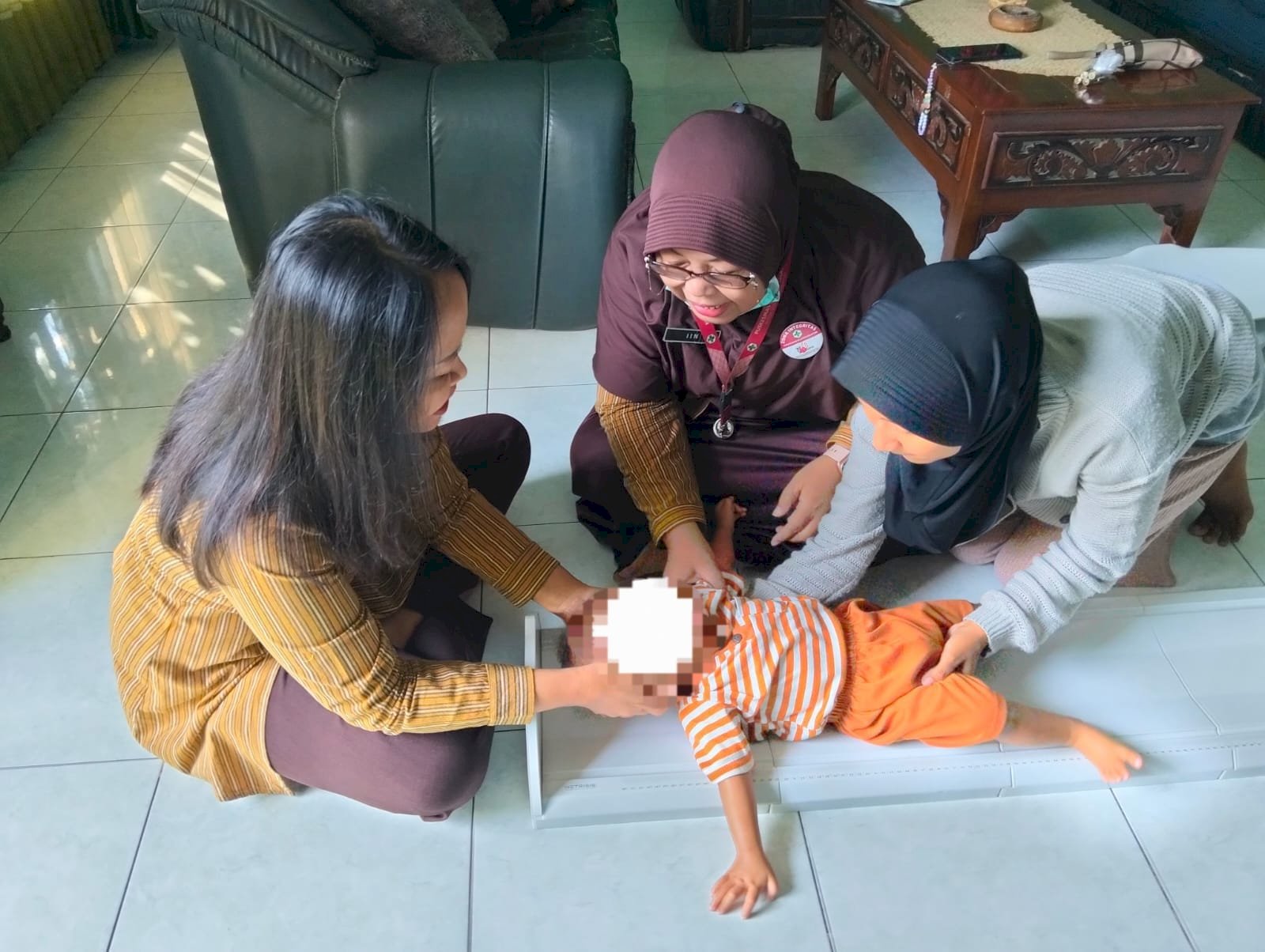 Cegah Stunting Sejak Dini, Puskesmas Klaten Selatan Dampingi Balita Berat Badan Kurang di Desa Trunuh