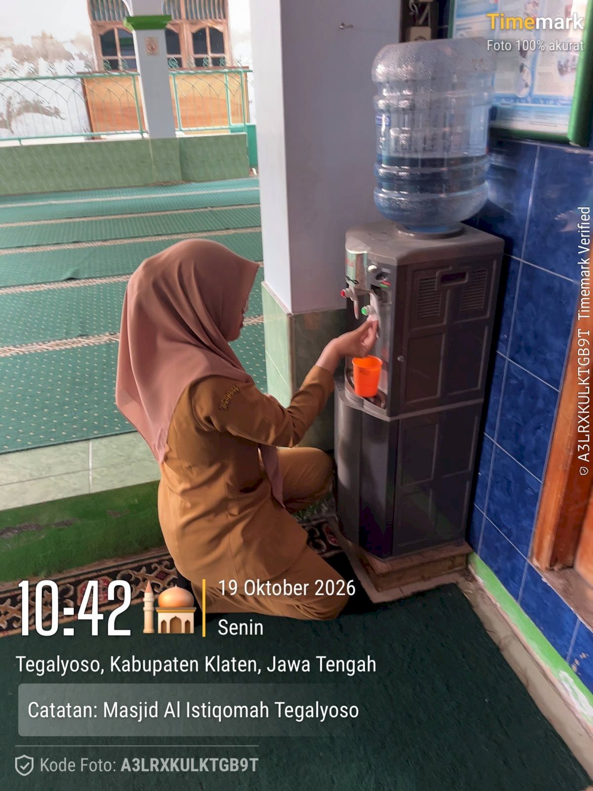 Wujudkan Tempat Ibadah Sehat, Puskesmas Klaten Selatan Lakukan Inspeksi Kesehatan Lingkungan